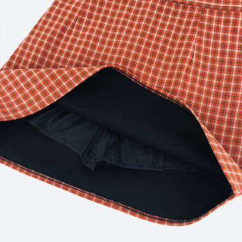 Fusta casual de dama carian cu talie inalta