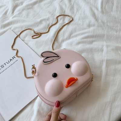 Geanta de dama cu lant metalic in trei culori