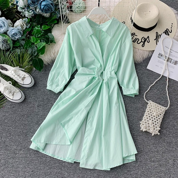 Rochie de dama cu curea in mai multe culori