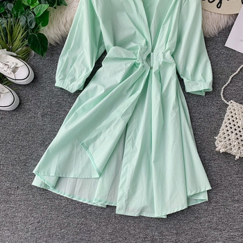 Rochie de dama cu curea in mai multe culori