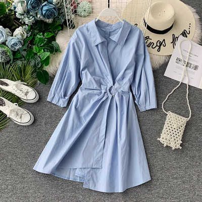 Rochie de dama cu curea in mai multe culori