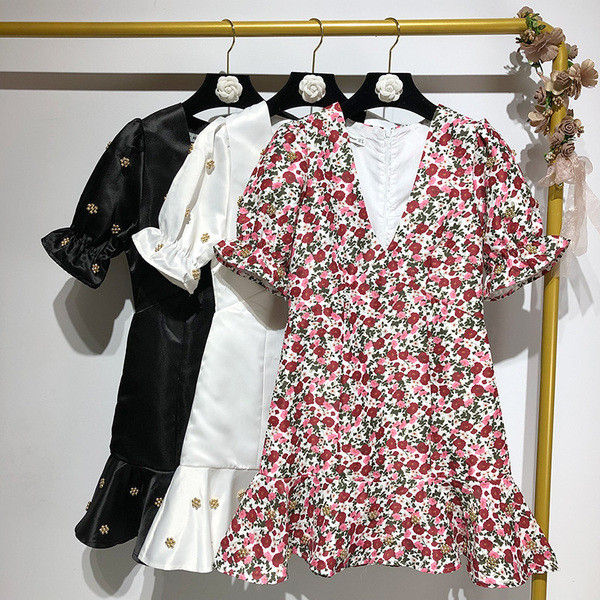 Rochie casual de dama in trei culori