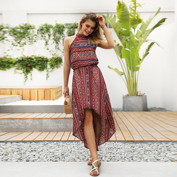 Rochie casual de vara cu umerii goi in trei culori