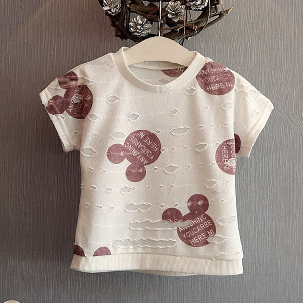 Set pentru copii modern bluza + pantaloni roz si negru