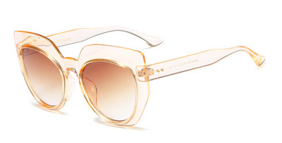 Ochelari de soare rotunzi moderni de dama in mai multe culori