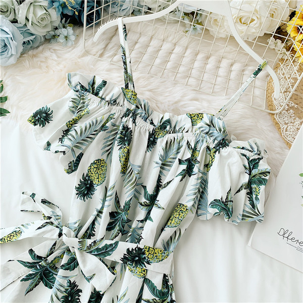 Rochie de dama cu bretele si cravata