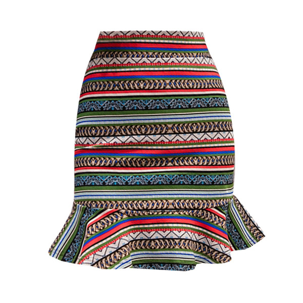 Fusta de dama eleganta cu talie inalta