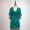 Rochie de dama verde cu maneci scurte