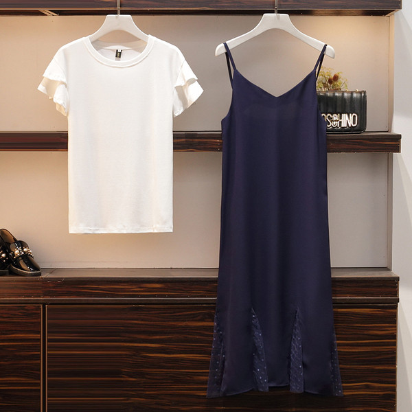 Set modern pentru femei din două părți cu mărimi până la 5XL