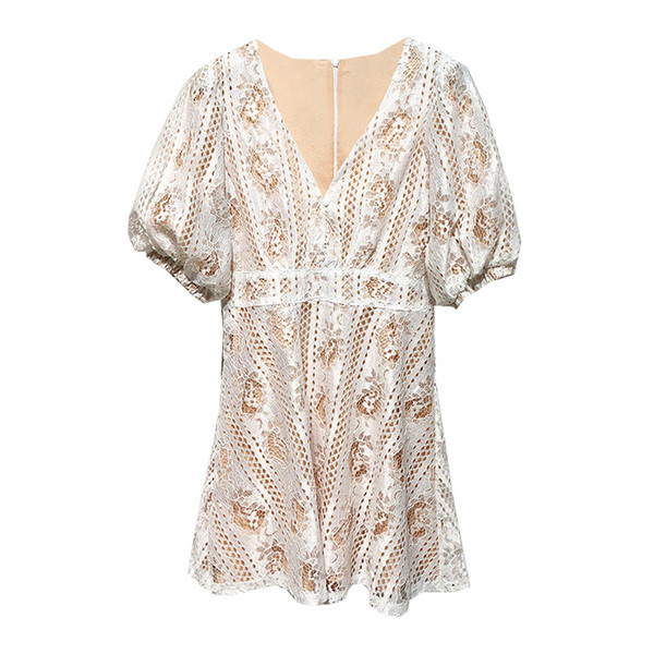 Rochie scurta de dama moderna cu dantela