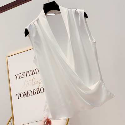 Maieu de damă cu decolteu în V în patru culori