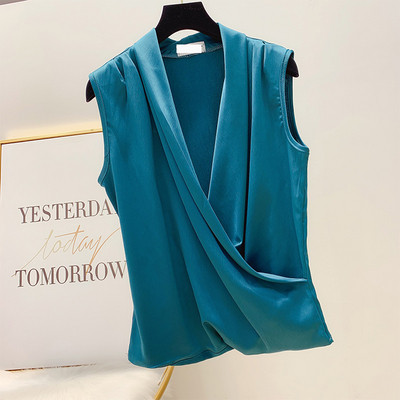 Maieu de damă cu decolteu în V în patru culori