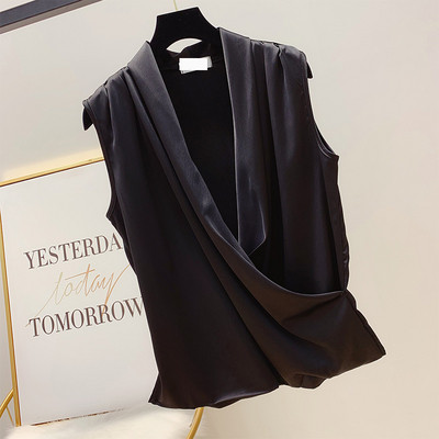 Maieu de damă cu decolteu în V în patru culori