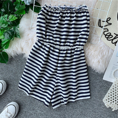 Salopeta scurta de dama cu umerii goi in patru culori