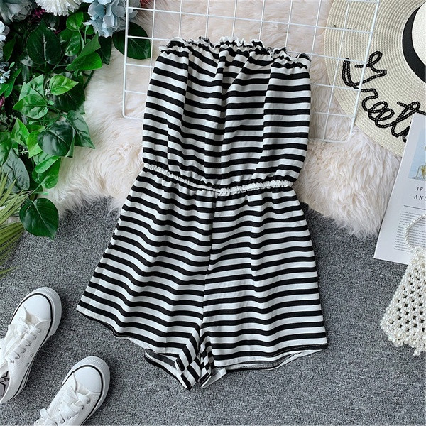 Salopeta scurta de dama cu umerii goi in patru culori