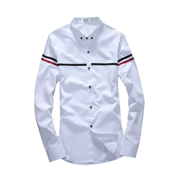Cămașă modernă pentru bărbați în trei culori-model Slim