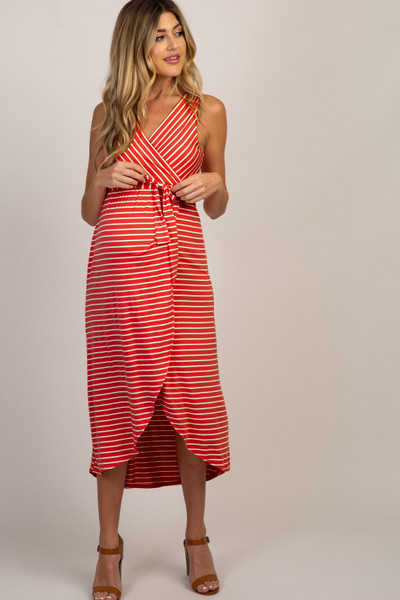 Rochie casual de dama pentru gravide cu decolteu in V in mai multe culori