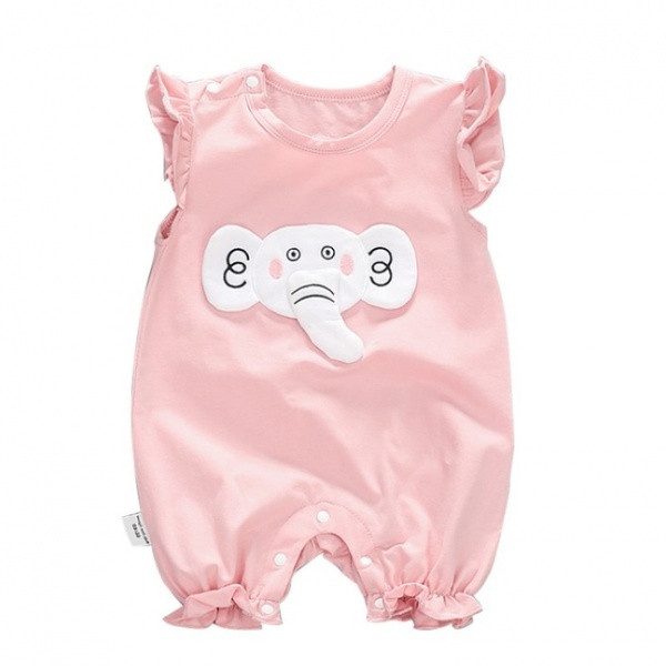 Model nou de salopete bebelusi pentru fete in albastru si roz