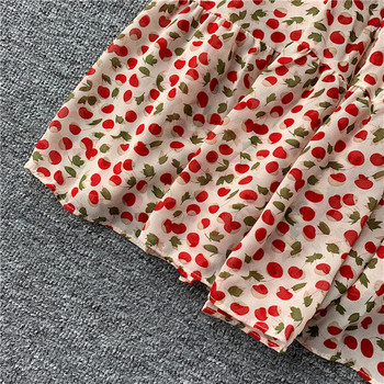 Rochie moderna de dama cu decolteu in V in doua culori