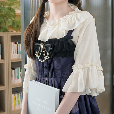 Bluză casual de damă în trei culori cu decolteu O