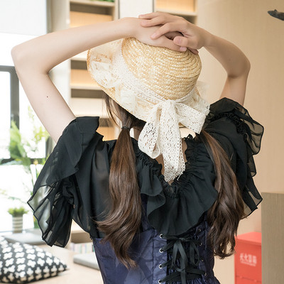 Bluză casual de damă în trei culori cu decolteu O