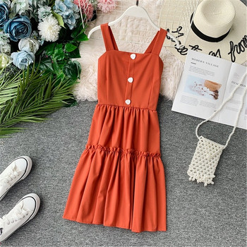 Rochie de dama cu nasturi in mai multe culori