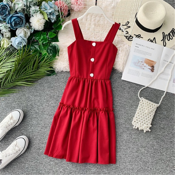 Rochie de dama cu nasturi in mai multe culori