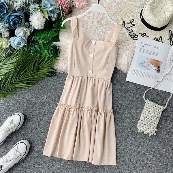 Rochie de dama cu nasturi in mai multe culori