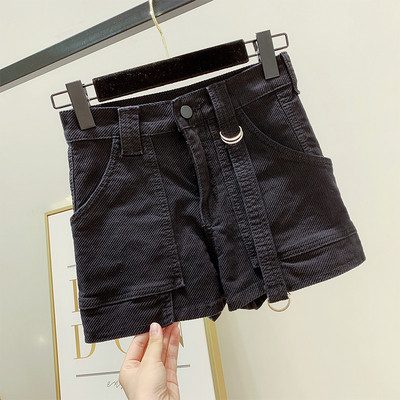 Pantaloni scurti de dama in doua culori