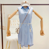 Rochie de dama cu guler in trei culori