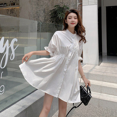 Rochie de dama actuala croiala in doua culori