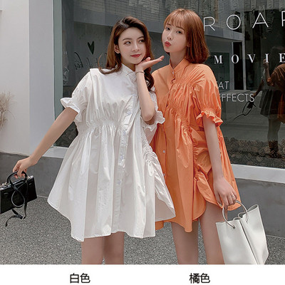 Rochie de dama actuala croiala in doua culori