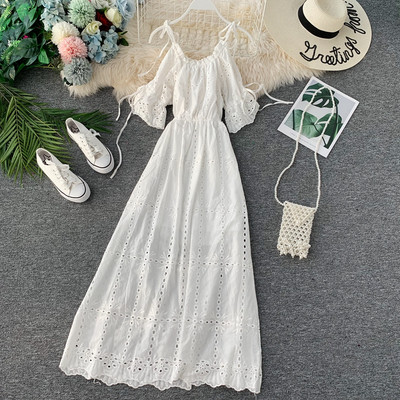 Rochie de dama moderna cu bretele in mai multe culori