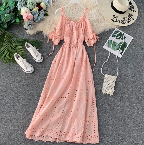 Rochie de dama moderna cu bretele in mai multe culori