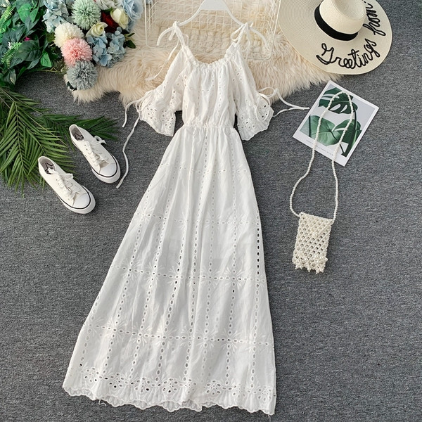 Rochie de dama moderna cu bretele in mai multe culori