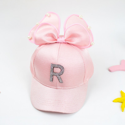 Pălărie modernă pentru copii cu vizor și element 3D - mai multe culori