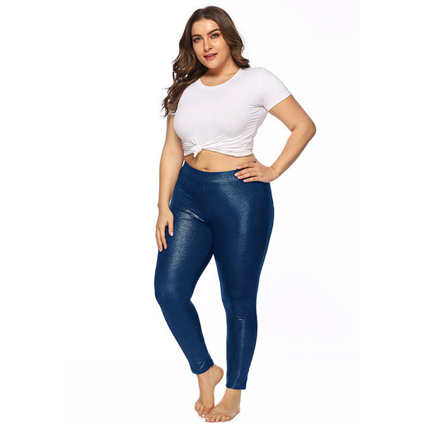 Noul model de jambiere dama marime mare in albastru, negru si maro