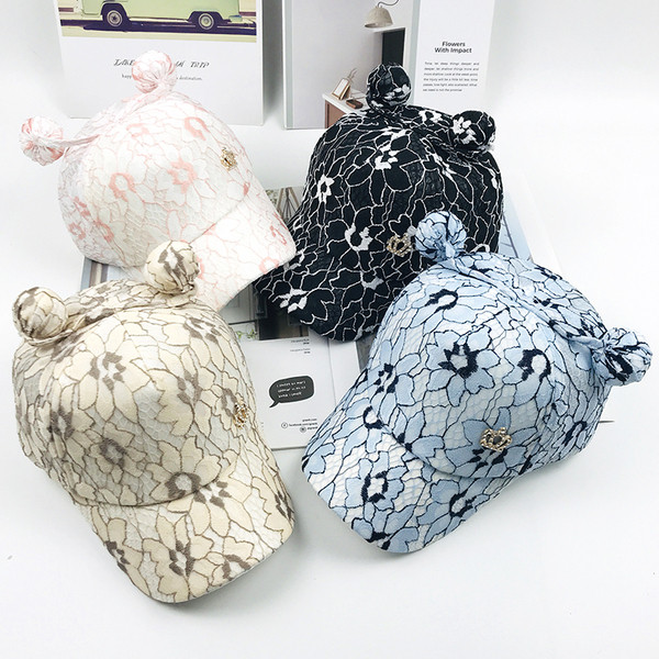 Palarie pentru copii pentru fete cu vizor in mai multe culori