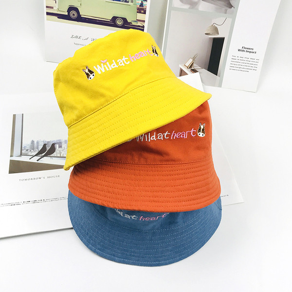 Pălărie zilnică de vară pentru copii cu aplicație colorată și element 3D