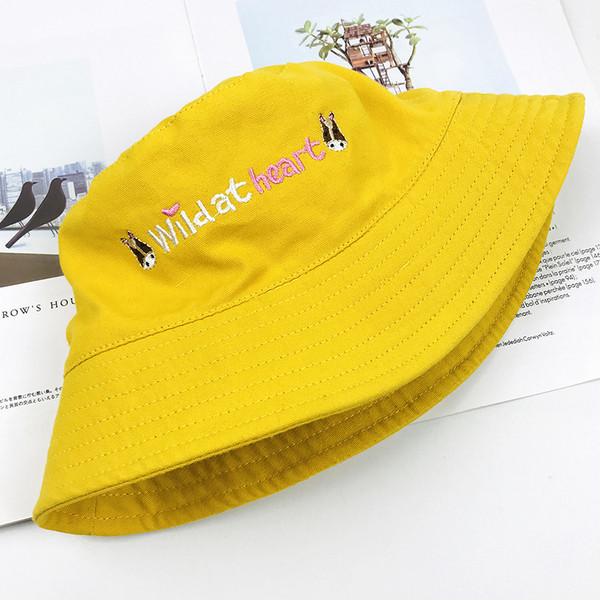 Pălărie zilnică de vară pentru copii cu aplicație colorată și element 3D