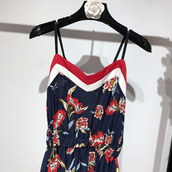 Rochie lunga casual cu talie elastica