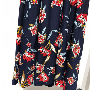 Rochie lunga casual cu talie elastica