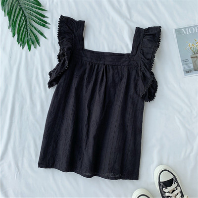 Maieu de damă cu decolteu pătrat în patru culori