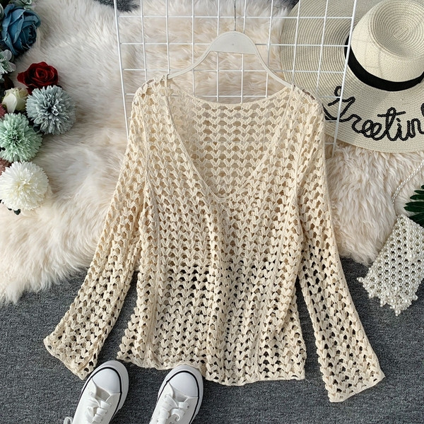 Bluza de dama tricotata in doua culori