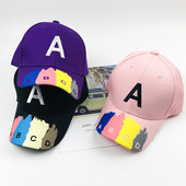 Pălărie colorată pentru copii cu vizor - pentru fete și băieți