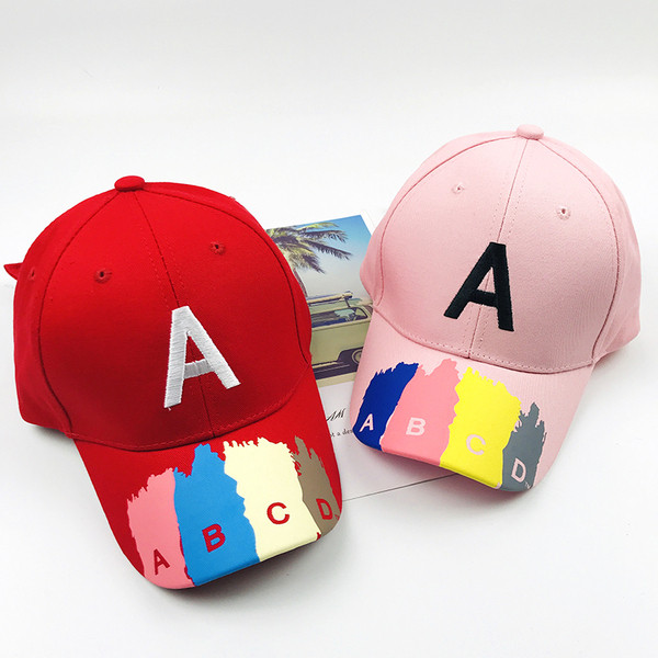 Pălărie colorată pentru copii cu vizor - pentru fete și băieți