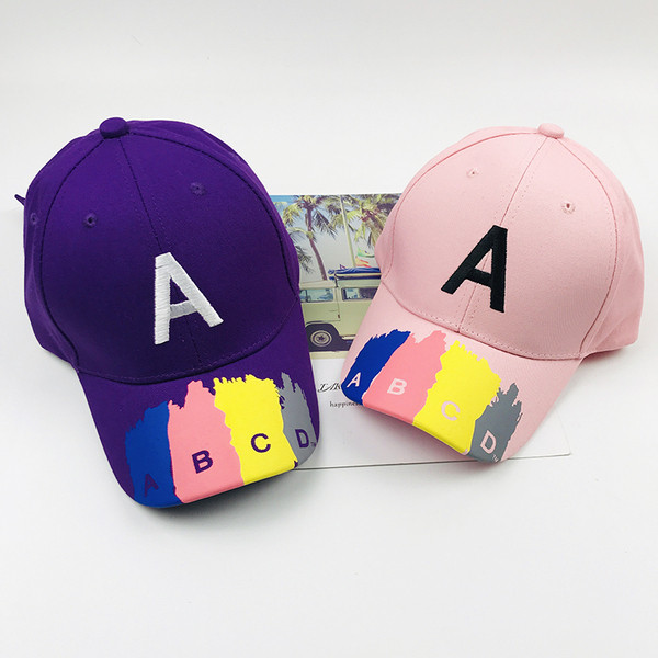 Pălărie colorată pentru copii cu vizor - pentru fete și băieți