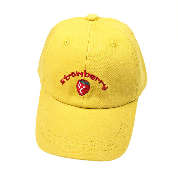 Palarie pentru copii cu vizor si broderie colorata in mai multe culori