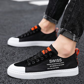 Adidași moderni pentru bărbați în patru culori cu inscripții