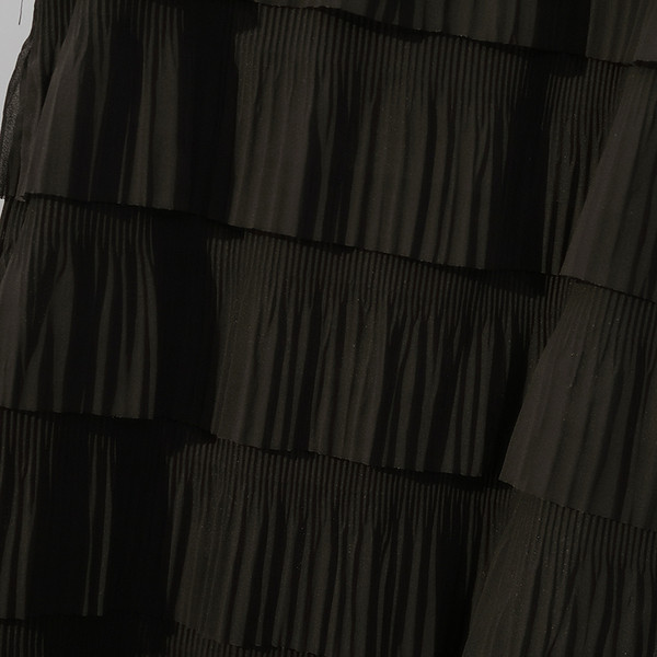 Rochie moderna de dama cu cravate in negru